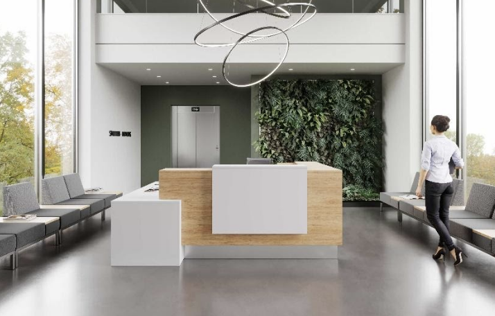 reception desk