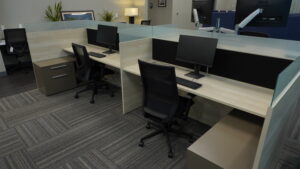 sit stand cubicles